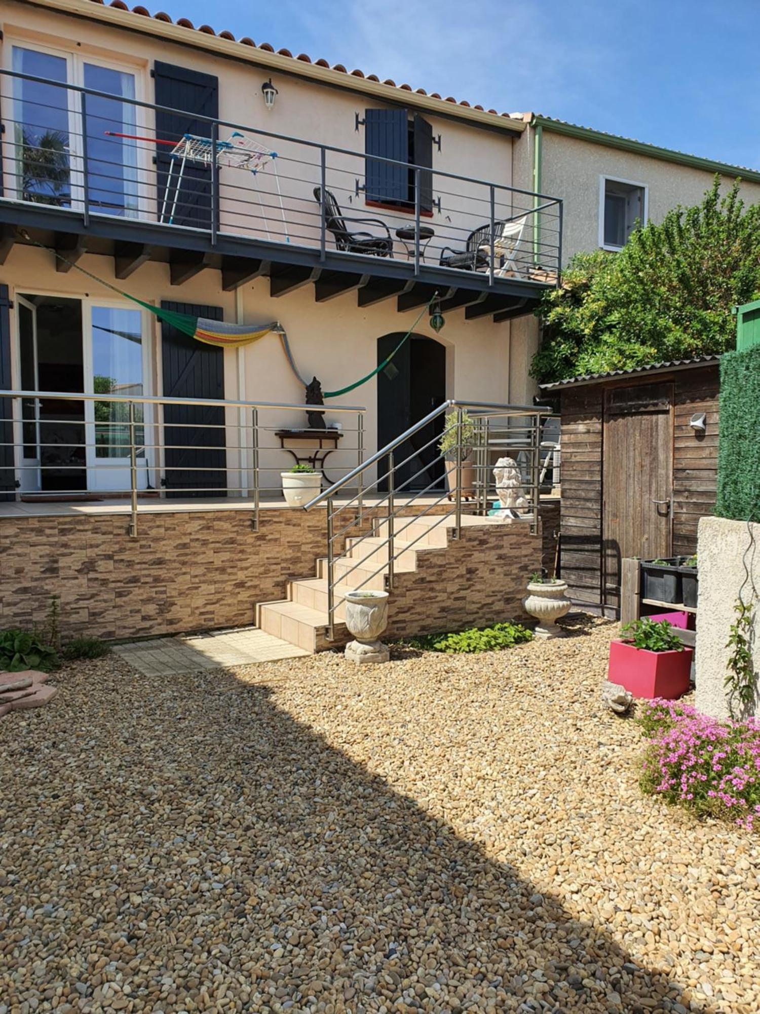 Appartement Mer Valras-Plage Bagian luar foto